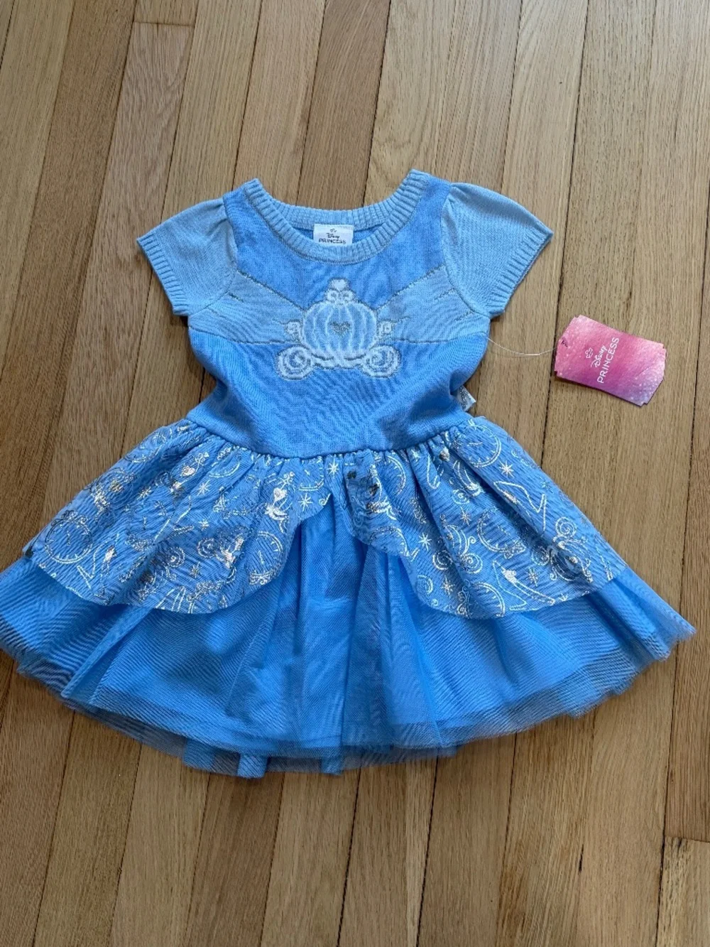 Disney Cinderella Sweater Dress 2T